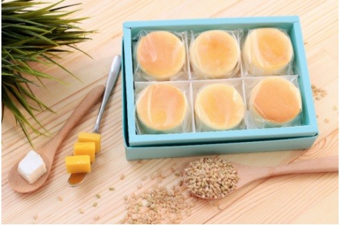 米乳酪旦糕禮盒6入(45g X 6顆)(奶素)